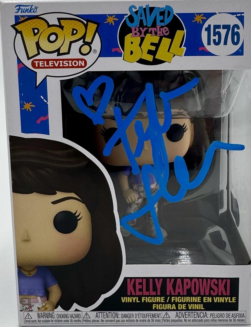 Tiffani Amber Thiessen Signed Funko Pop #1576 "Kelly Kapowski" (Saved By The Bell) - Beckett COA